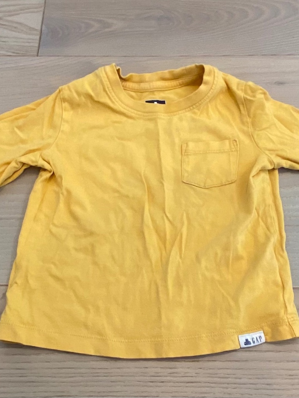 GAP Playtime Favorites Yellow Long Sleeve Shirt Boys’ 2T